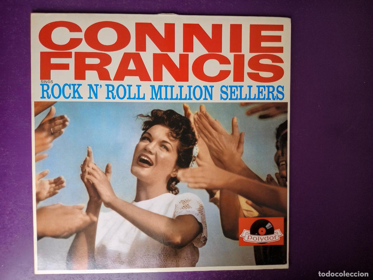 Vinyl records: Connie Francis &ndash; Sings Rock N' Roll Million Seller - LP POLYDOR EDICION DE 1984 - POP, ROCK N ROLL