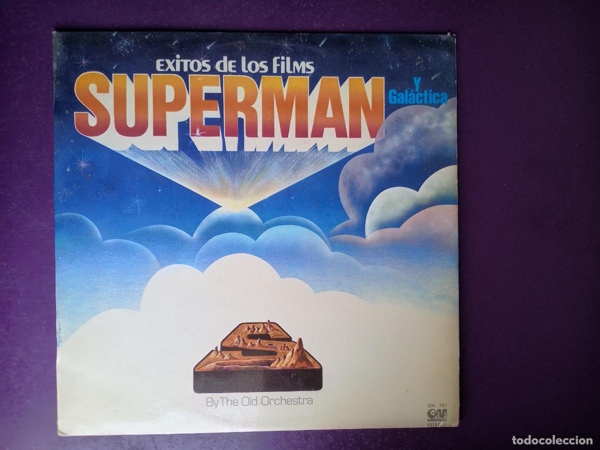 Discos de vinilo: The Old Orchestra &ndash; Exitos De Los Films Superman Y Gal&aacute;ctica - LP GRAMUSIC 1979 - ELECTRONICA, DISCO