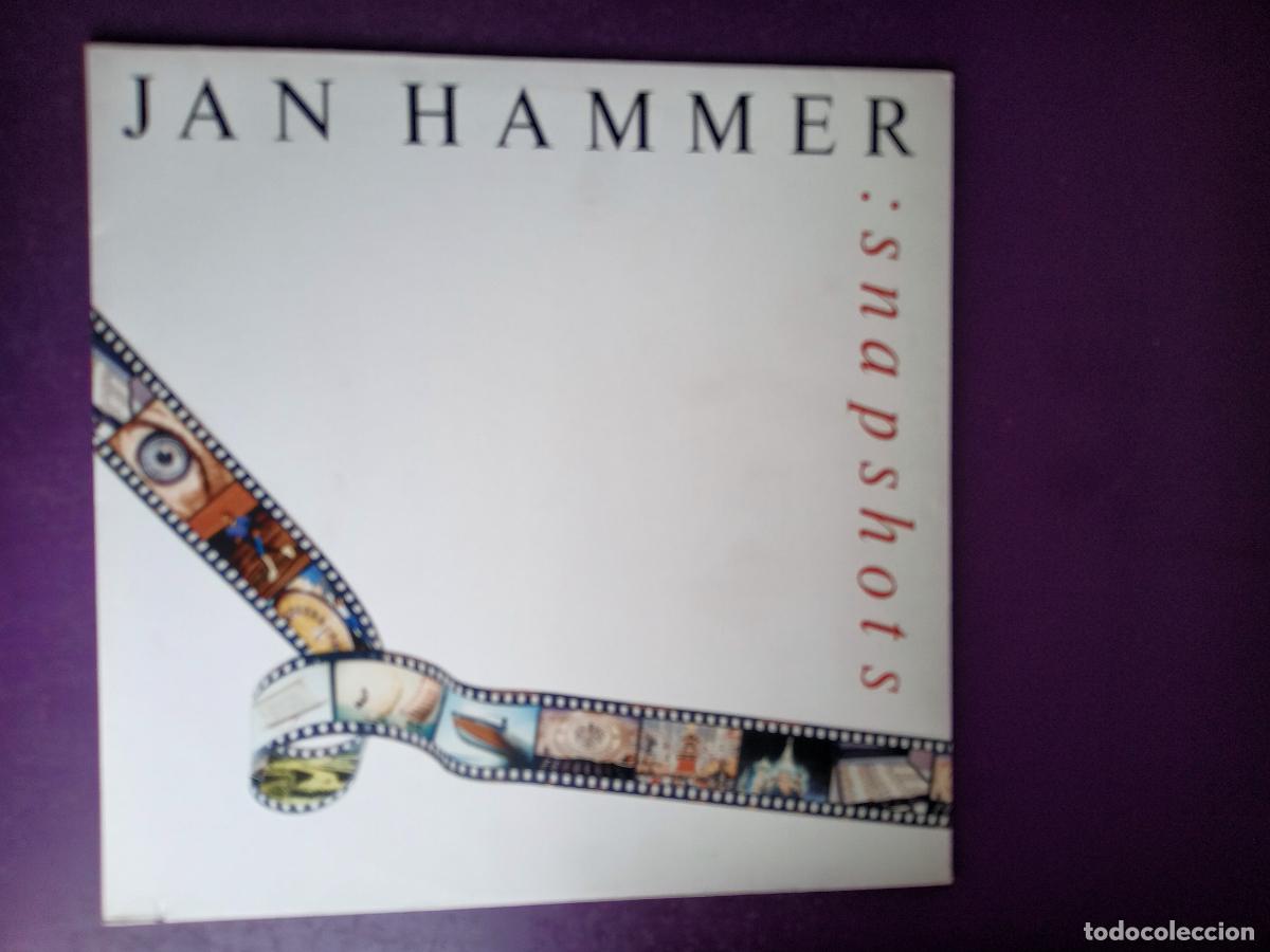 Discos de vinilo: Jan Hammer &ndash; Snapshots - LP MCA 1989 - ELECTRONICA, SYNTH POP 80'S