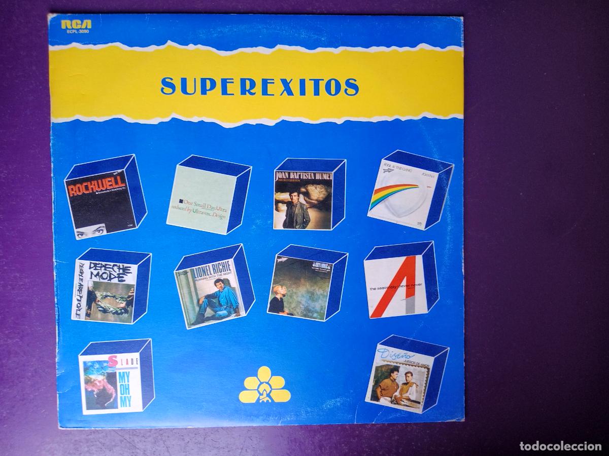 Discos de vinilo: Super&eacute;xitos - LP RCA 1984 PROMO - DEPECHE MODE, SLADE, ULTRAVOX, ASSEMBLY, EURYTHMICS, ETC
