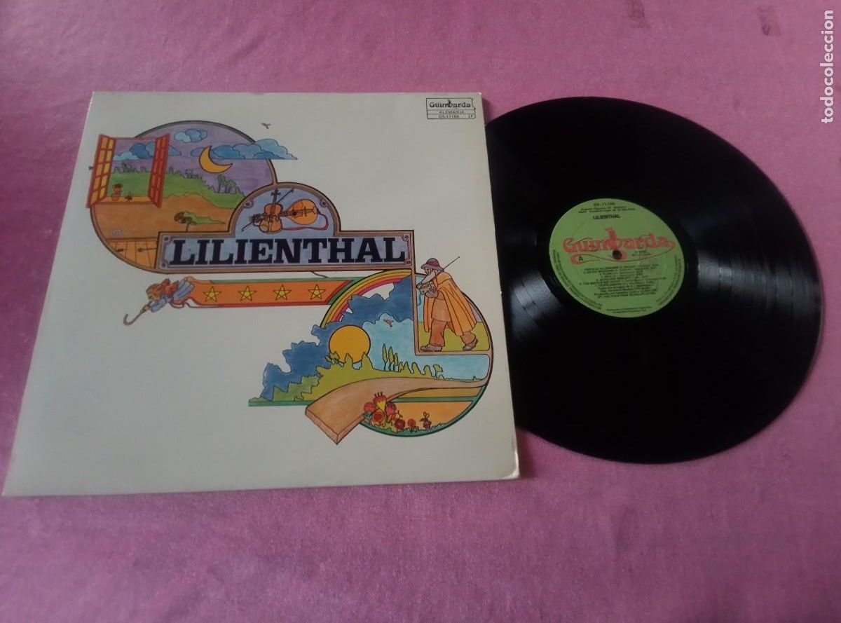 Discos de vinilo: LILIENTHAL TEDESCA FOLK FRAK 1982 LP L3 2 43