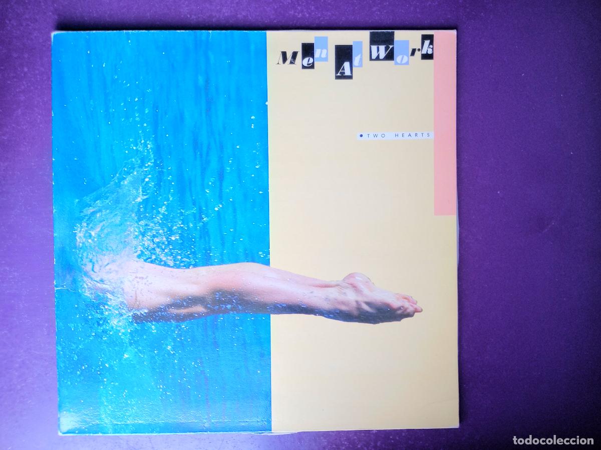 Discos de vinilo: Men At Work &ndash; Two Hearts - LP CBS 1985 - AUSTRALIA NEW WAVE 80'S -