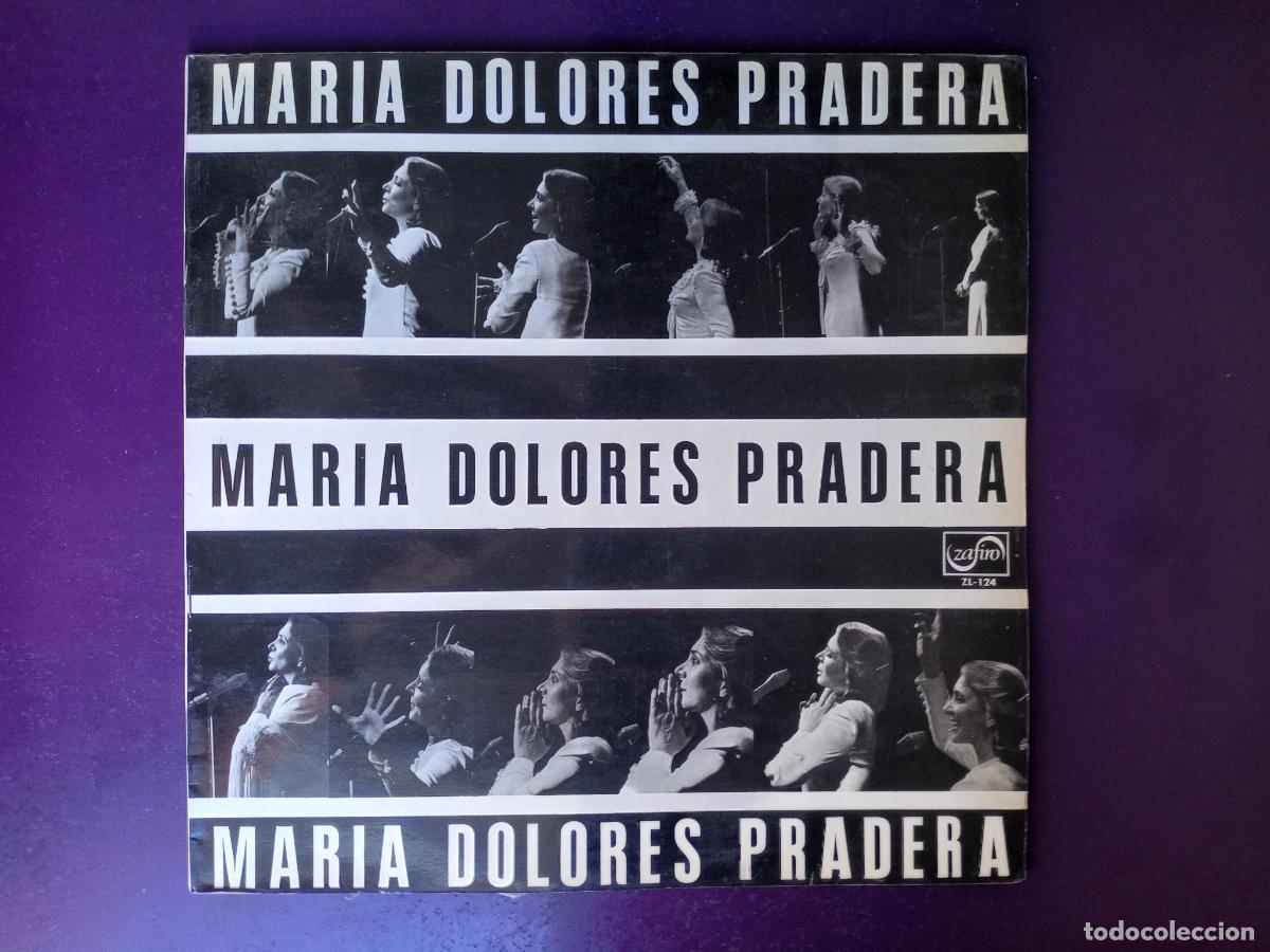 Discos de vinilo: Maria Dolores Pradera - LP ZAFIRO 1970 - SIN APENAS USO - MELODICA BOLERO - CUANDO LLORA MI GUITARRA