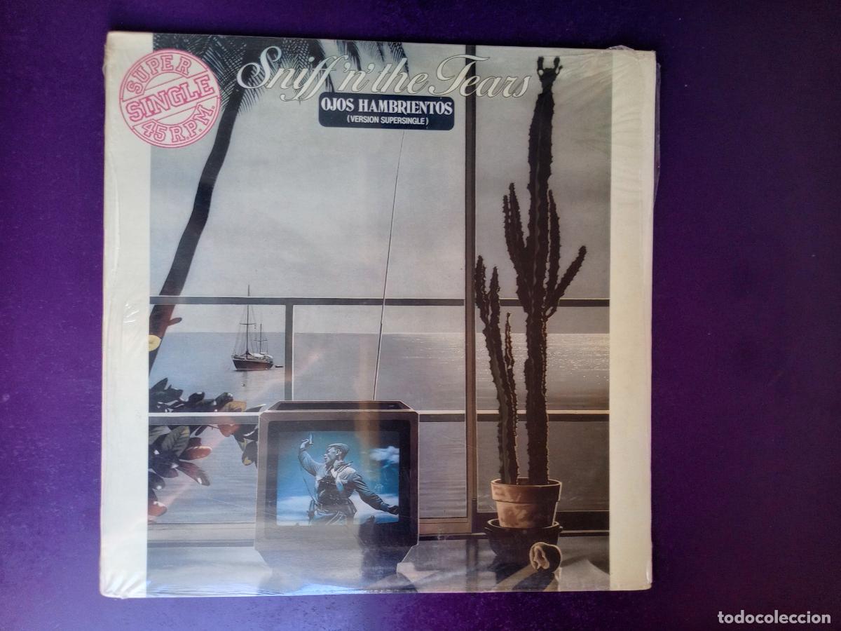 Discos de vinilo: SNIFF 'N' THE TEARS &ndash; OJOS HAMBRIENTOS HUNGRY EYES - MAXI CHISWICK 1982 NEW WAVE POP 80'S