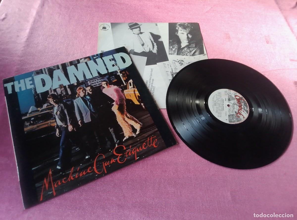 Discos de vinilo: THE DAMNED MACHINE GUN ETIQUETTE 1979 LP L3 2 43