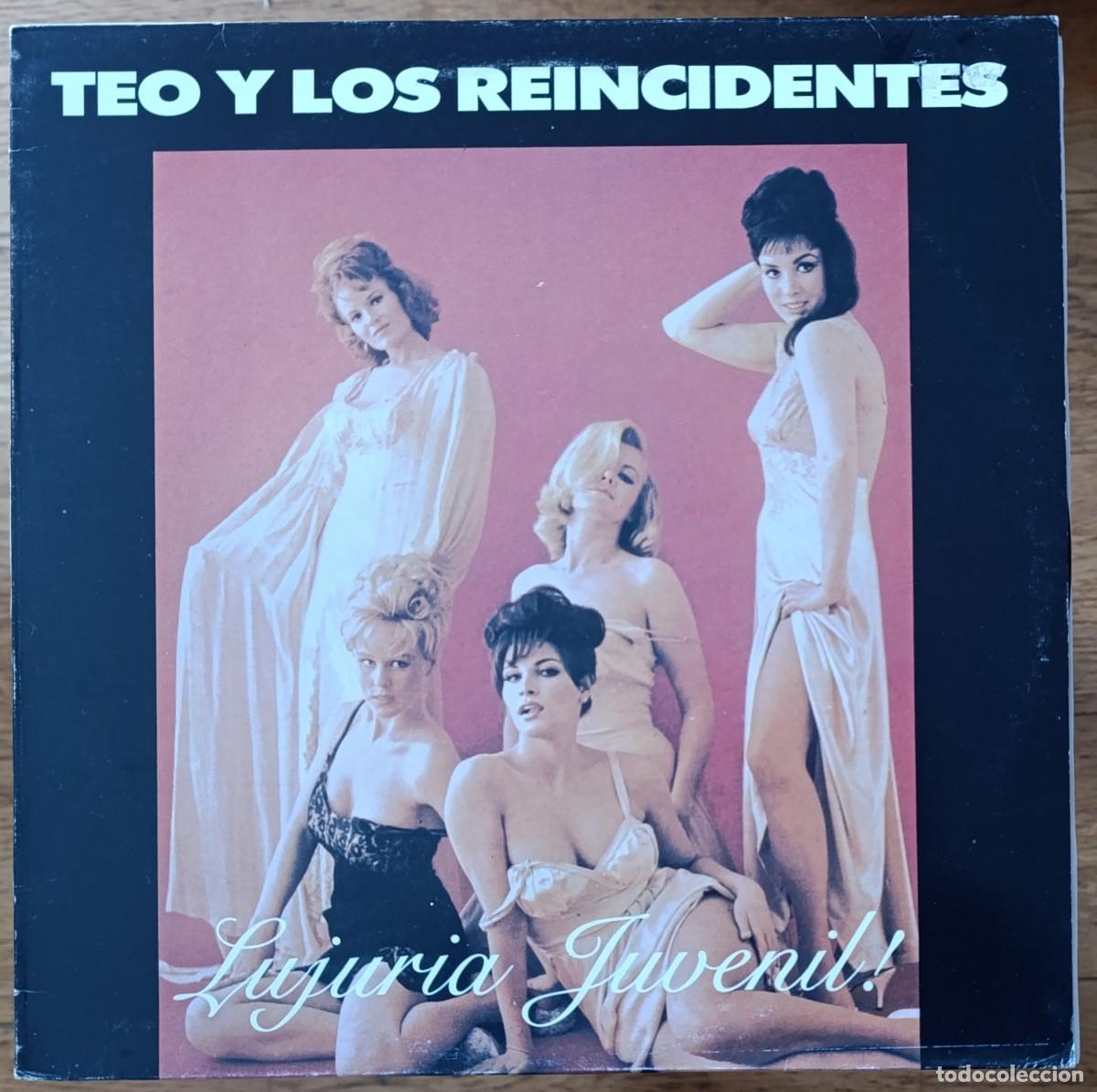 Discos de vinilo: TEO Y LOS REINCIDENTES &lrm;&ndash; LUJURIA JUVENIL LP 1990 ROCKABILLY - LOS INTOCABLES
