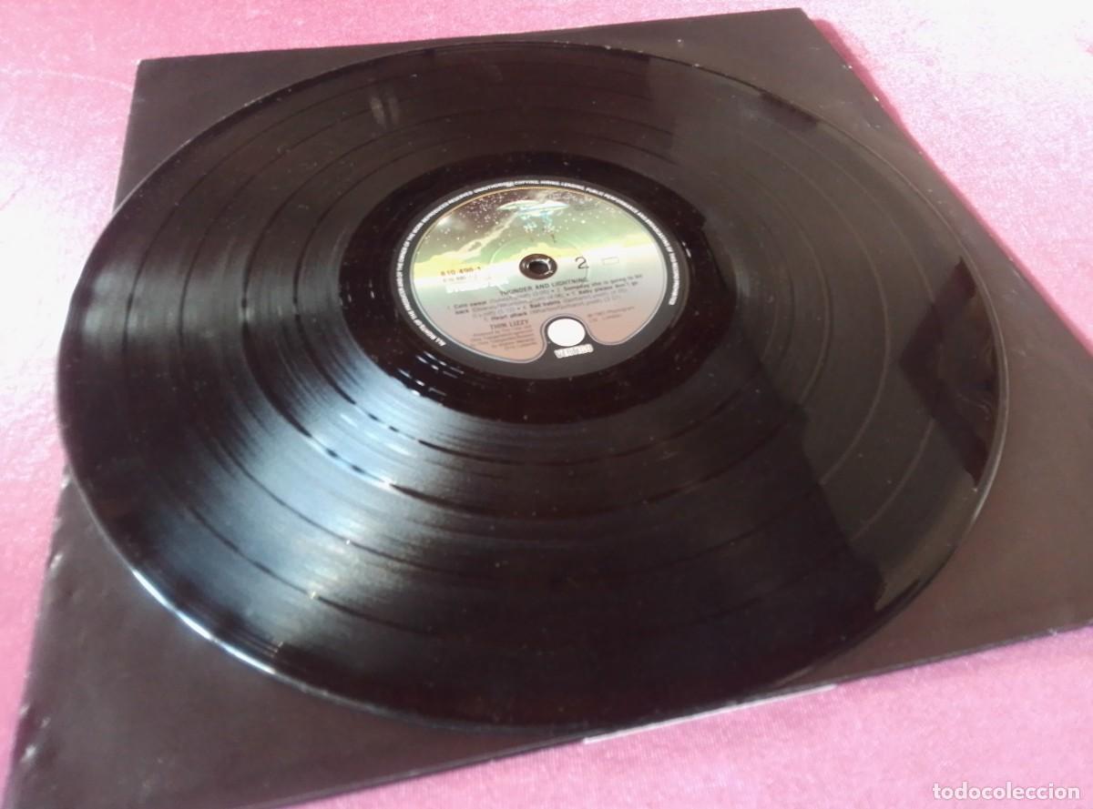Discos de vinilo: THIN LIZZY THUNDER AND LIGHTNING 1983 LP L3 2 43 - Foto 3