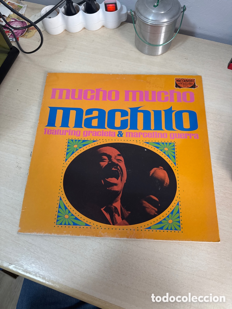 Discos de vinilo: DISCO VINILO MUCHO MUCHO MACHITO FEATURING GRACIELA & MARCELINO GUERRA 1989