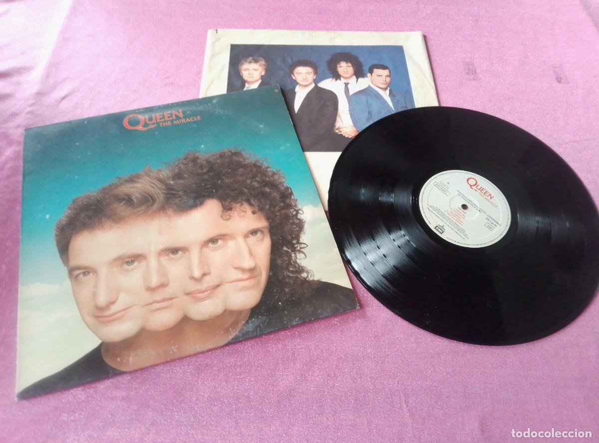 Discos de vinilo: QUEEN THE MIRACLE 1989 LP L3 2 43