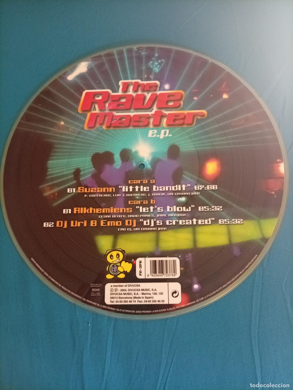 Discos de vinilo: The Rave Master E.P. - Picture disc makina - Foto 2