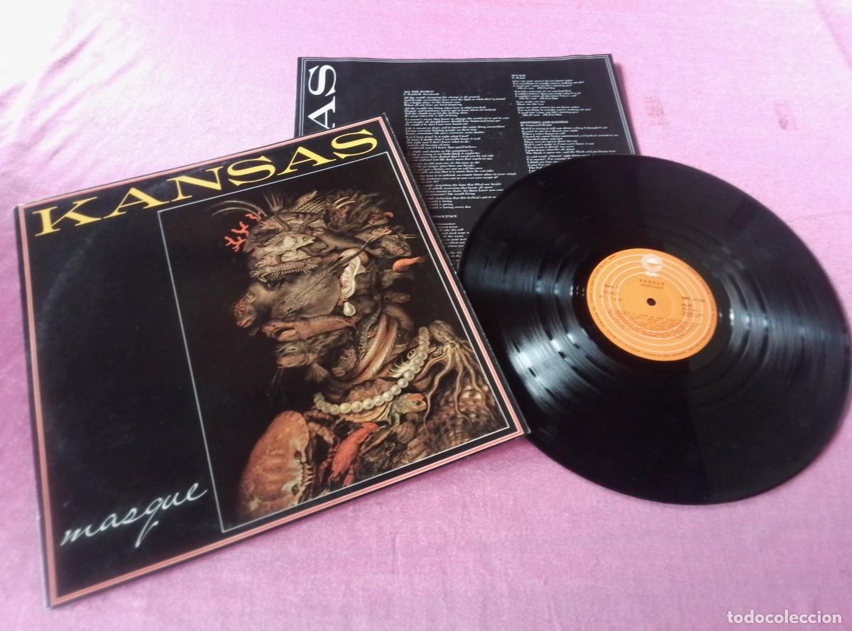 Discos de vinilo: KANSAS MASQUE MASCARA 1977 LP L3 2 43