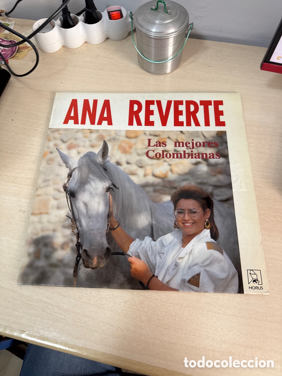 Discos de vinilo: DISCO VINILO ANA REVERTE LAS MEJORES COLOMBIANAS 1990