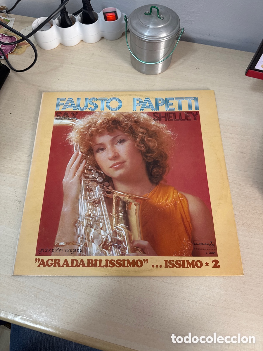 Discos de vinilo: DISCO VINILO FAUSTO PAPETTI SHELLEY AGRADABILISSIMO ISSIMO 2 1979