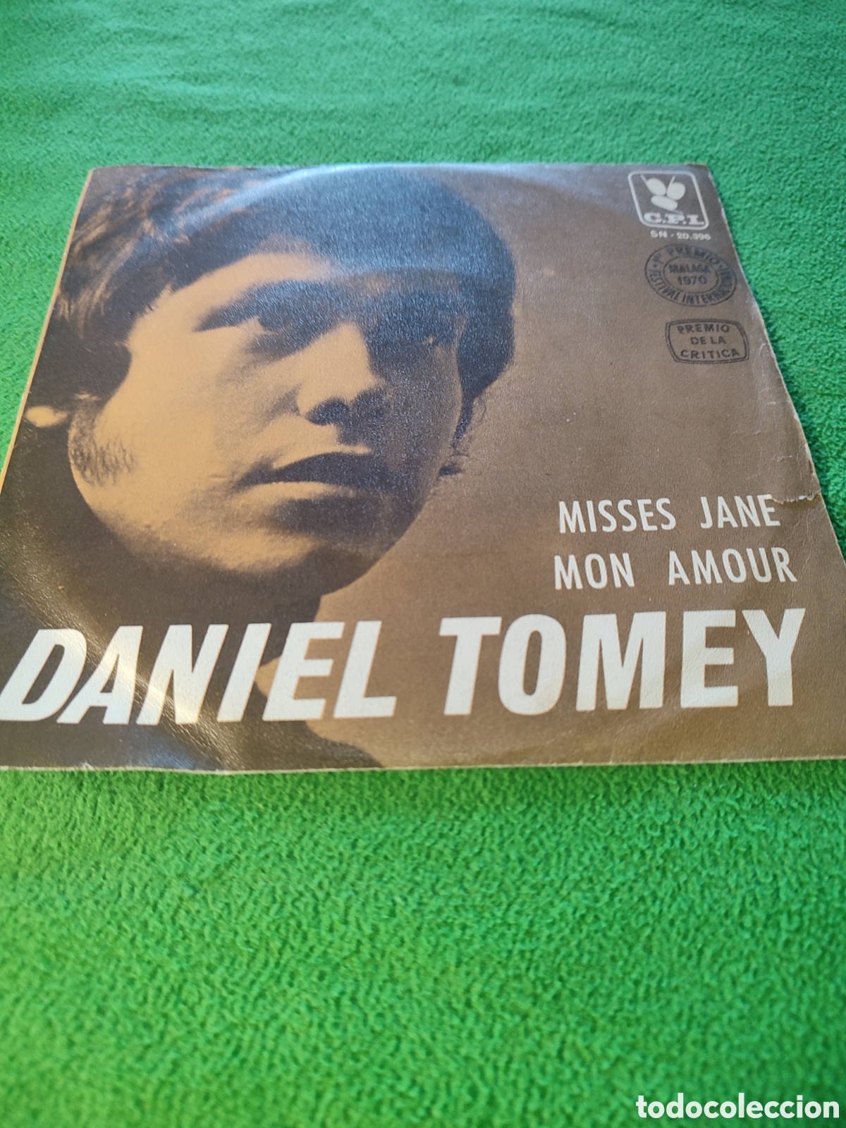 Discos de vinilo: Daniel Tomey - Misses Jane 1970