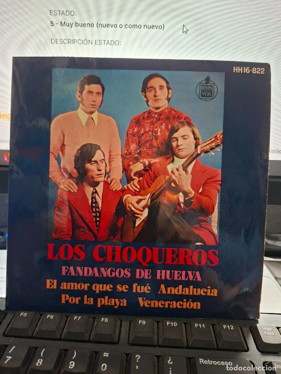 Discos de vinilo: LOS CHOQUEROS - FANDANGOS DE HUELVA - EP DE VINILO