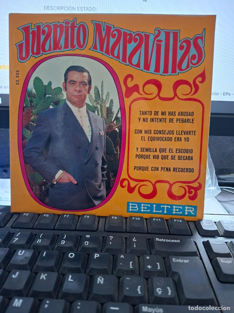 Discos de vinilo: JUANITO MARAVILLAS - TANTO DE MI HAS ABUSAO Y NO INTENTE PEGARLE - EP DE VINILO