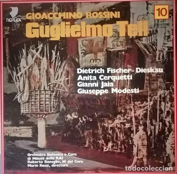 Discos de vinilo: Guglielmo Tell - Gioacchino Rossini - Dietrich Fischer-Dieskau,