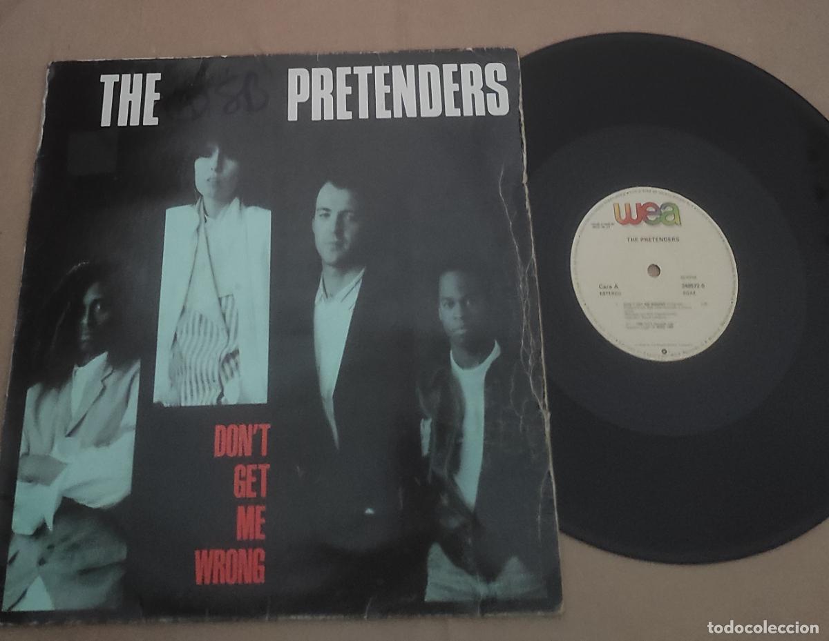 Discos de vinilo: THE PRETENDERS - DON'T GET ME WRONG-MAXI- ESPA&Ntilde;A-