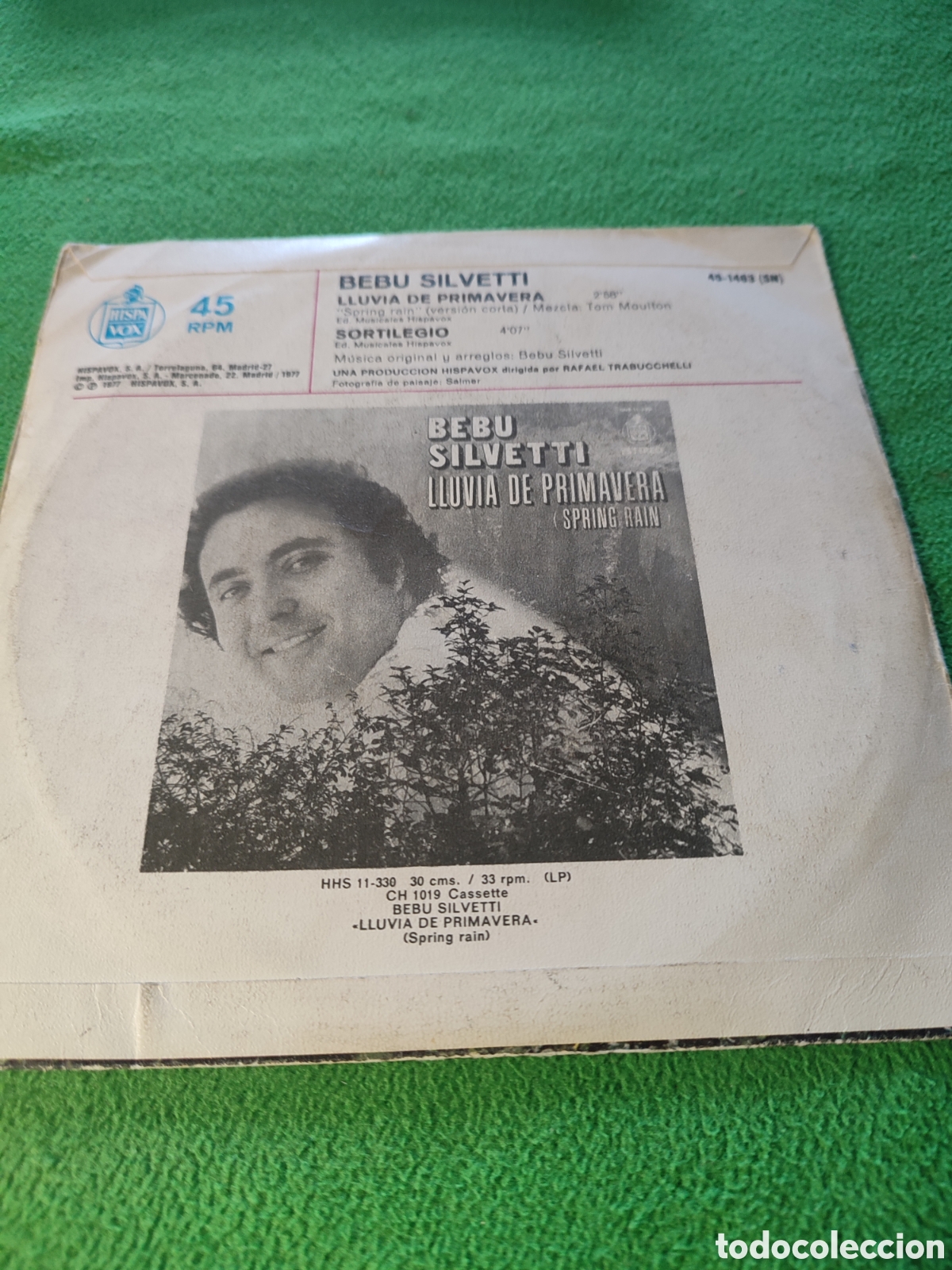 Discos de vinilo: Bebu Silvetti - Lluvia de primavera 1977 - Foto 2