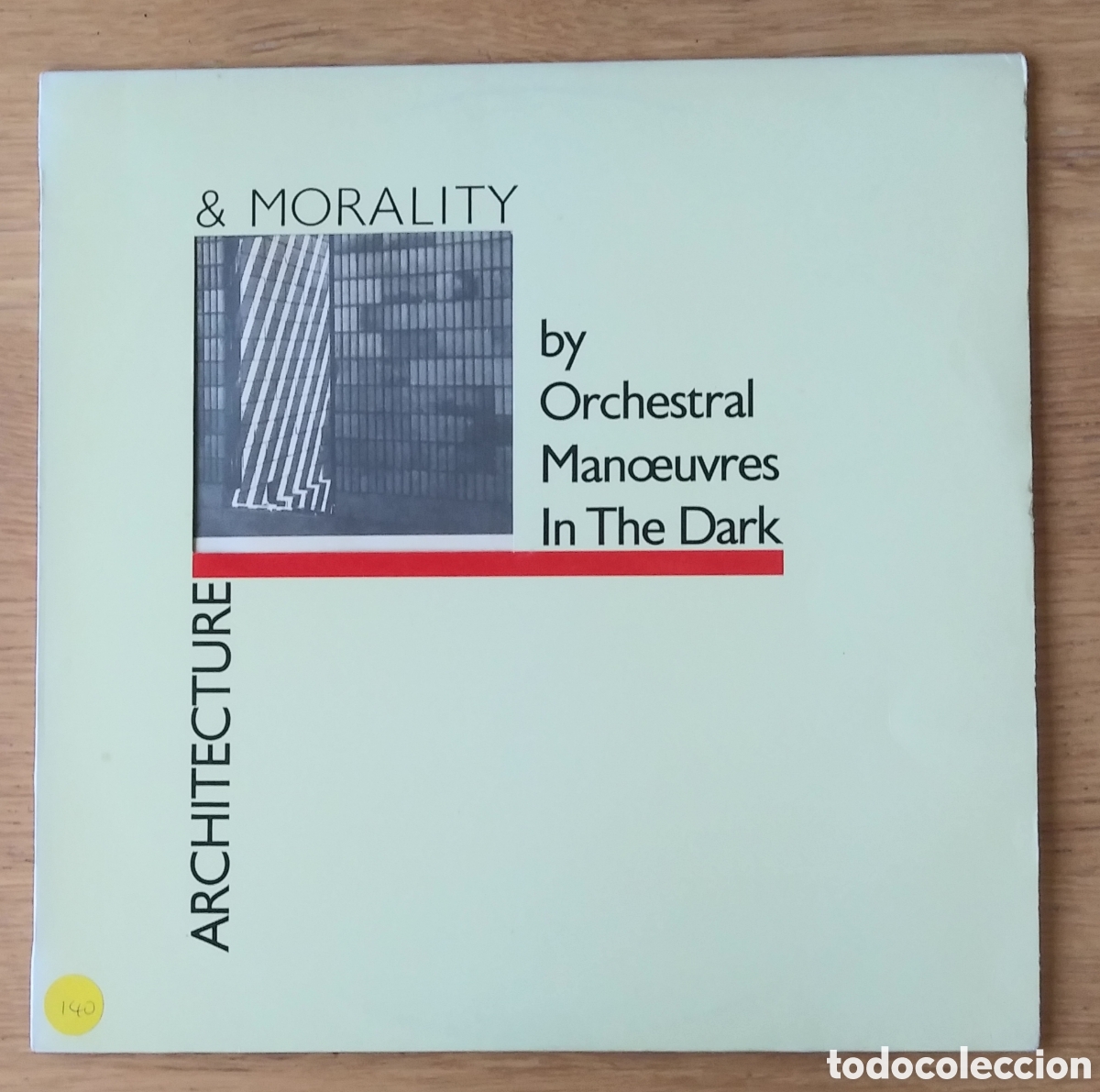 Discos de vinilo: ORCHESTRAL MANOEUVRES IN THE DARK : &rdquo;ARCHITECTURE & MORALITY&rdquo; LP VINILO 1981 - SYNTH POP