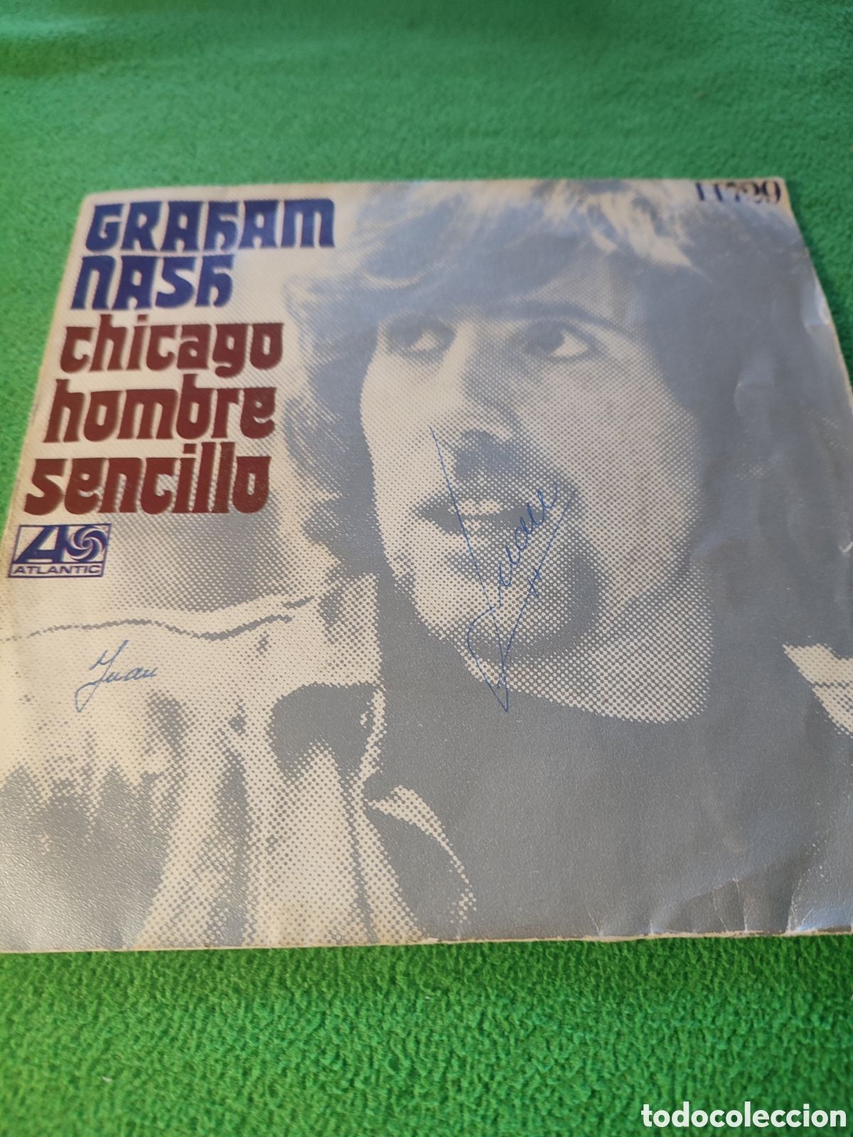 Discos de vinilo: Graham Nash - Chicago / Hombre sencillo