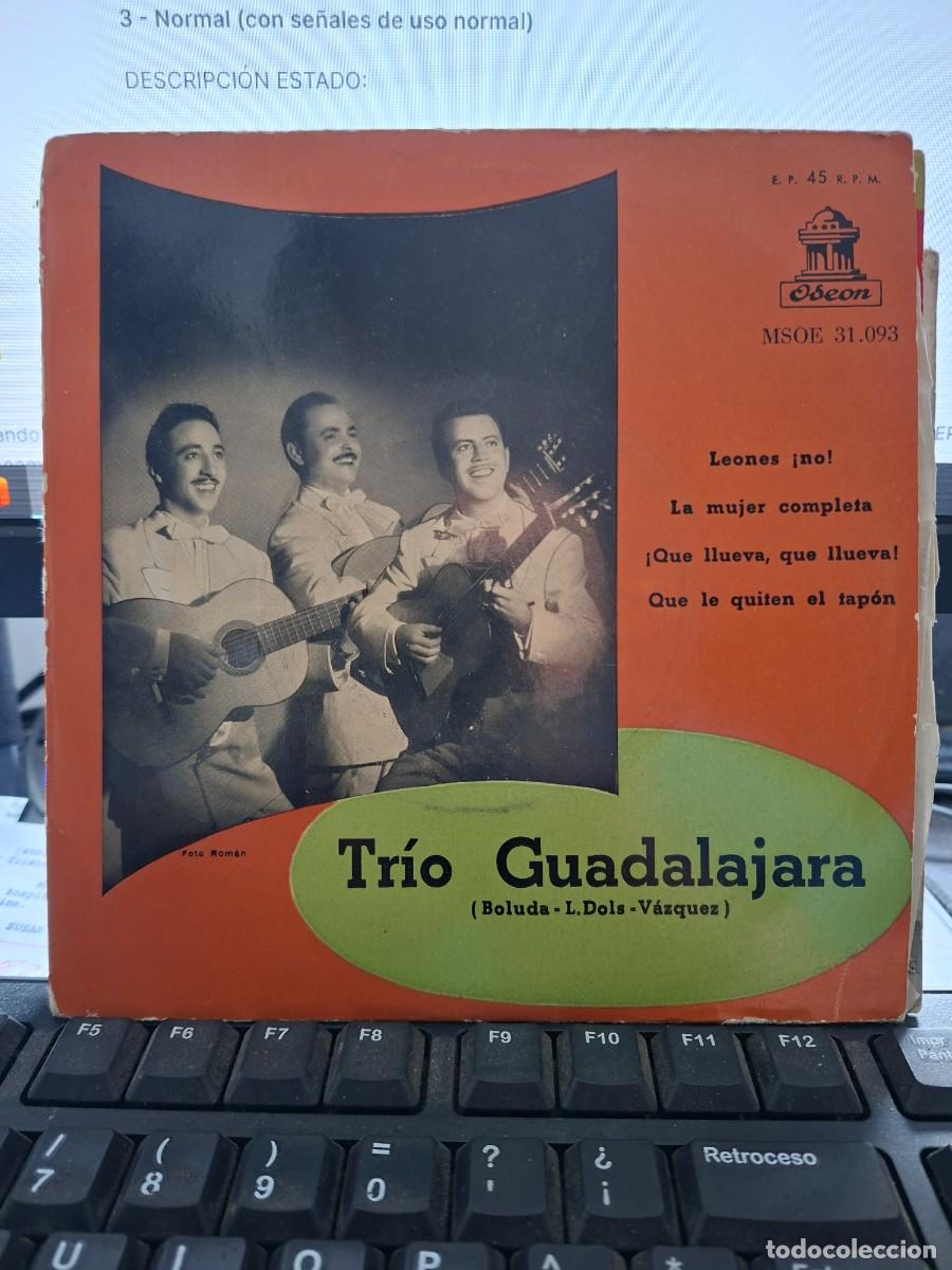 Discos de vinilo: TRIO GUADALAJARA - LEONES NO - EP DE VINILO