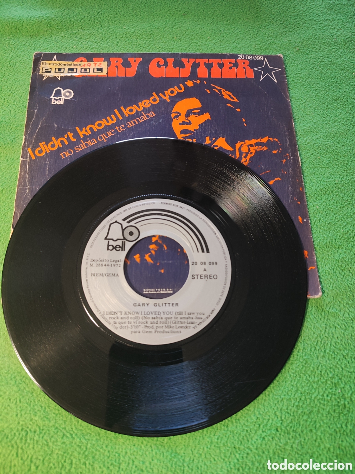 Discos de vinilo: Gary - Glitter - I didnt know i loved you - Foto 2