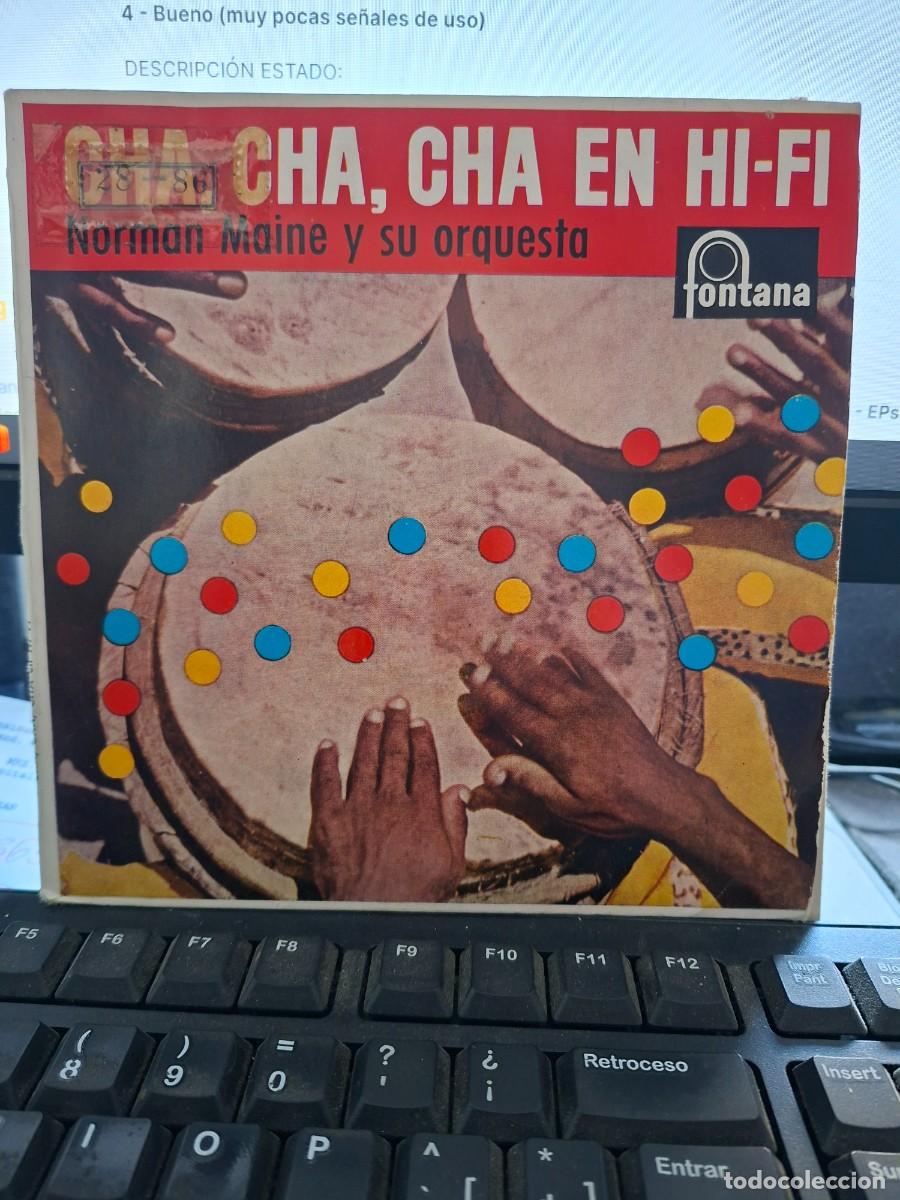 Discos de vinilo: NORMAN MAINE Y SU ORQUESTA - CHA CHA CHA DE AMOR - EP DE VINILO