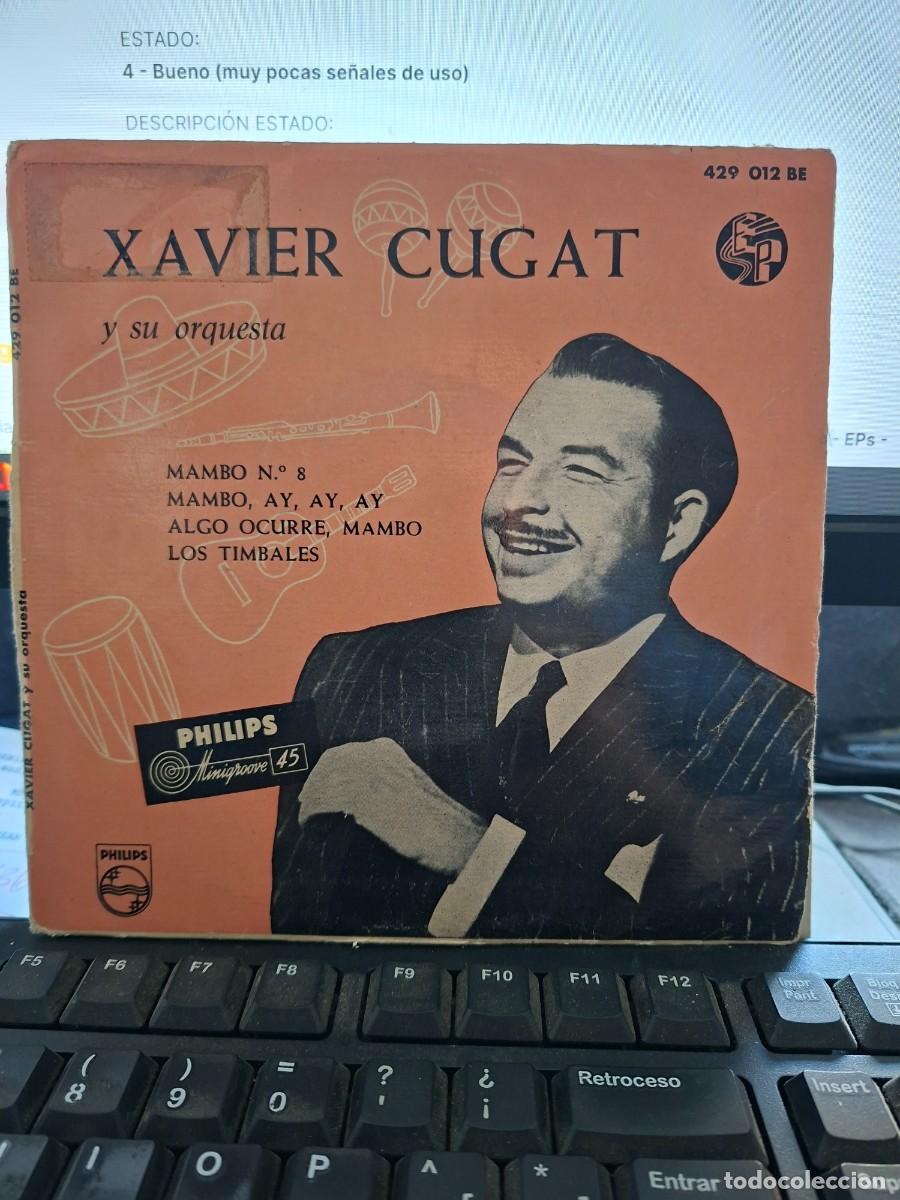 Discos de vinilo: XAVIER CUGAT Y SU ORQUESTA - MAMBO NUMERO 8 - EP DE VINILO