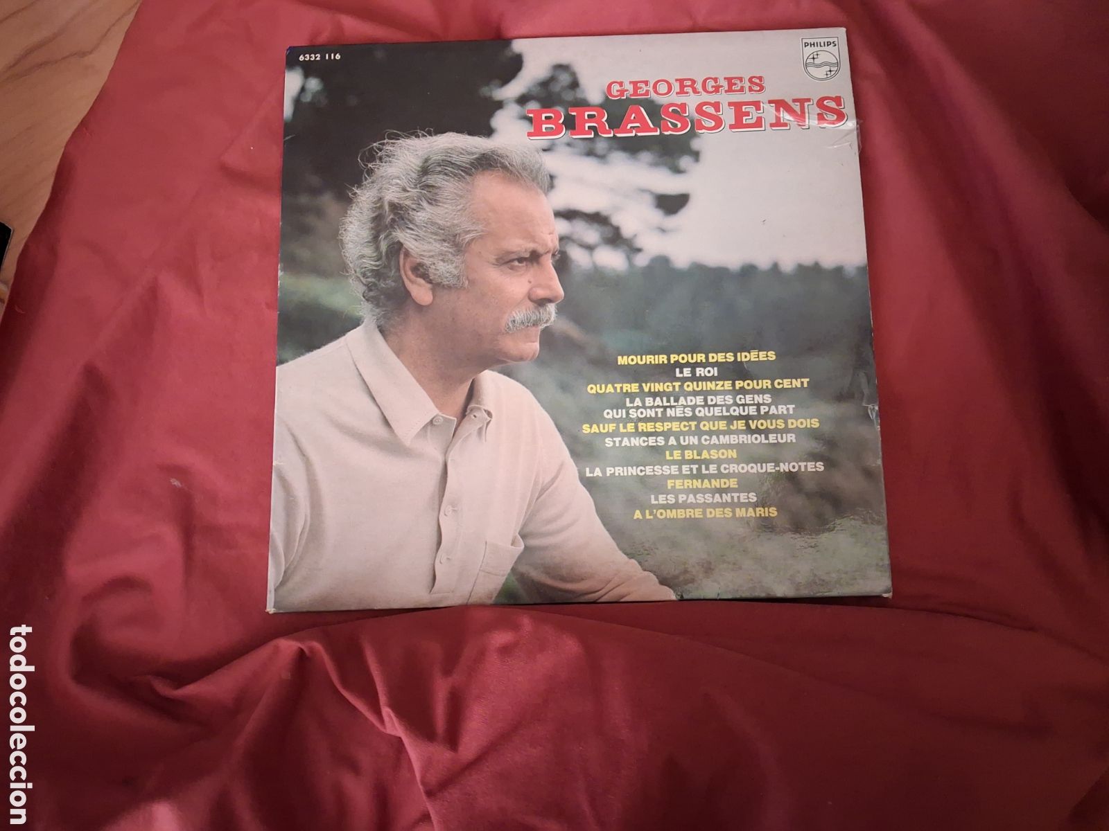 Discos de vinilo: Georges brassens lp philpis ver fotos