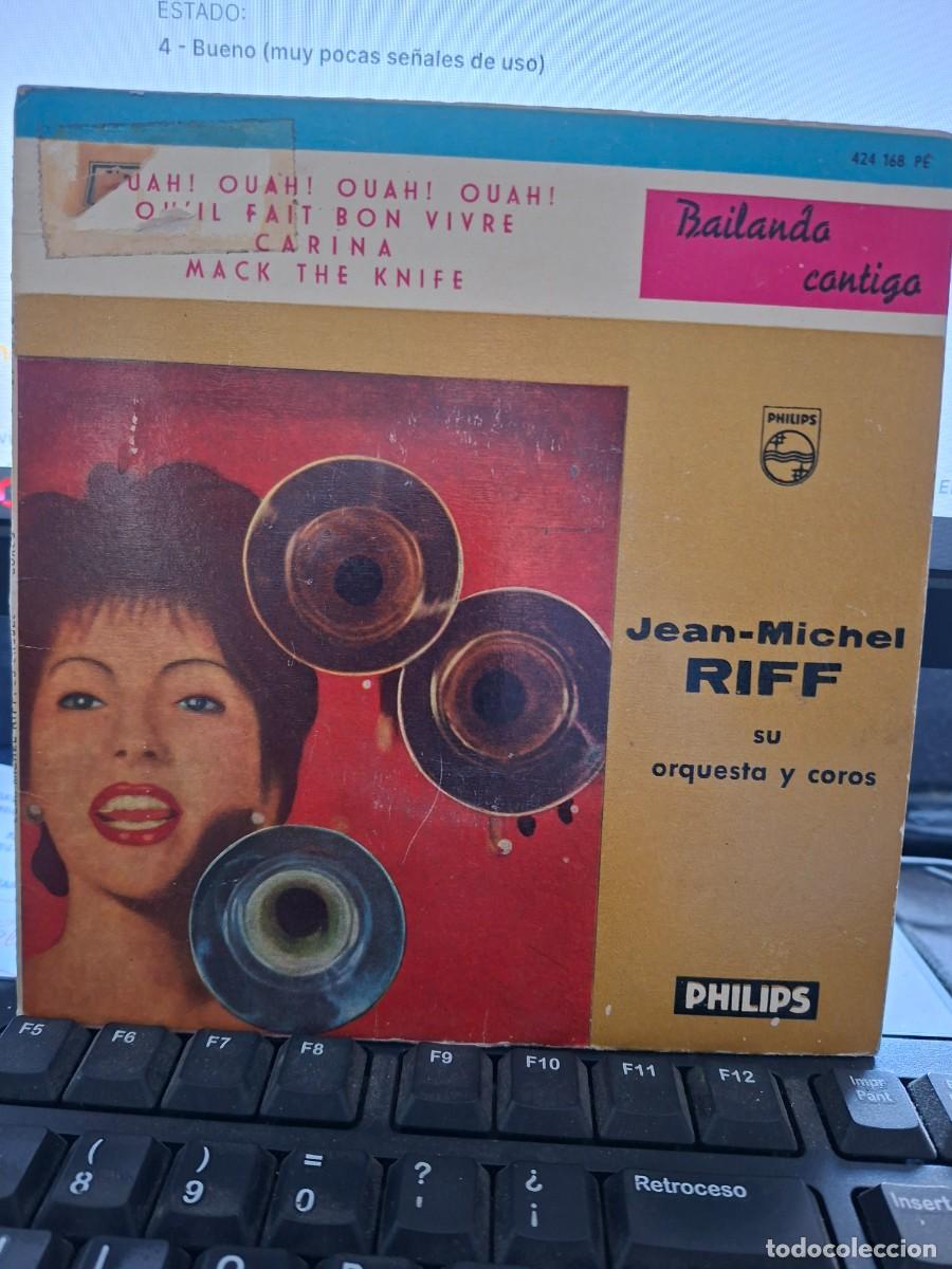 Discos de vinilo: JEAN MICHEL RIFF Y SU ORQUESTA - MACK THE KNIFE - EP DE VINILO