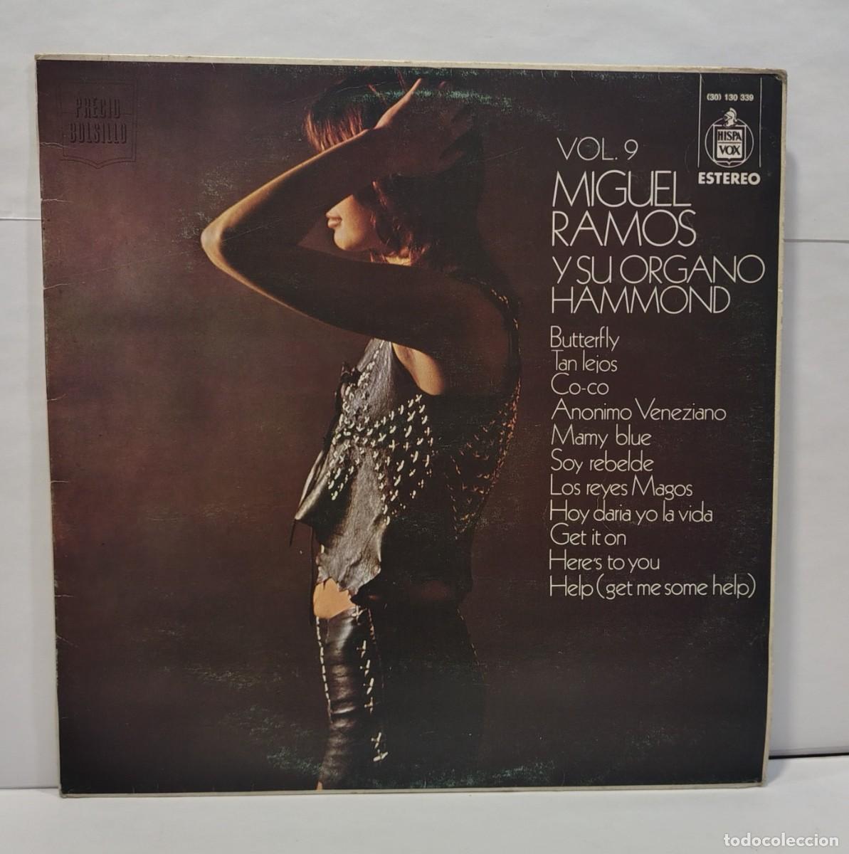 Discos de vinilo: MIGUEL RAMOS Y SU ORGANO HAMMOND. VOL 9. VINILO (LP, ALBUM). CCM2