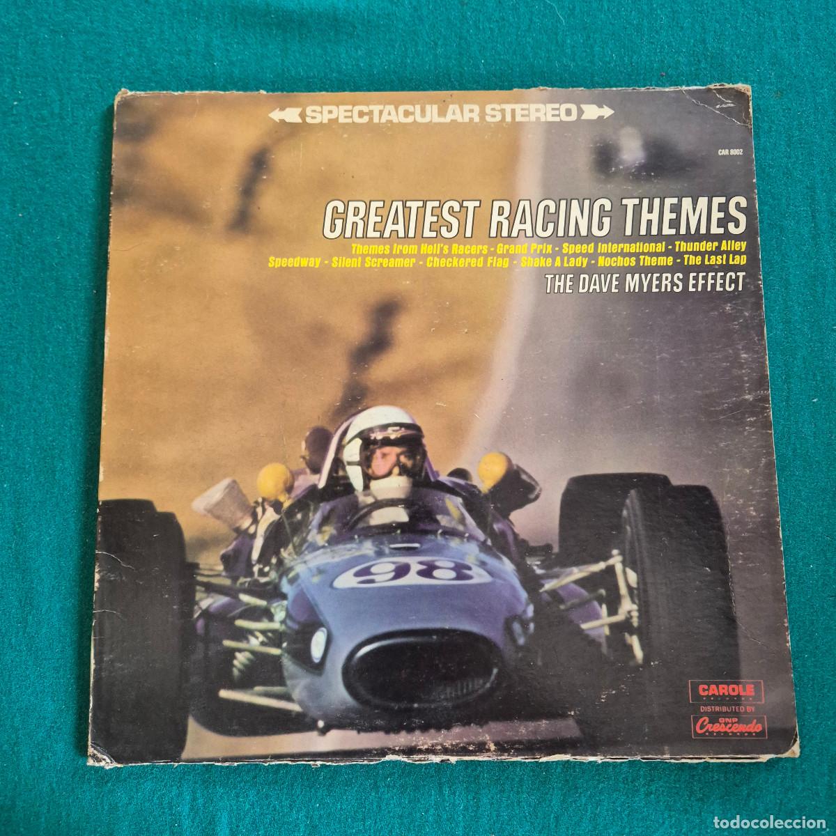 Discos de vinilo: The Dave Myers Effect &ndash; Greatest Racing Themes