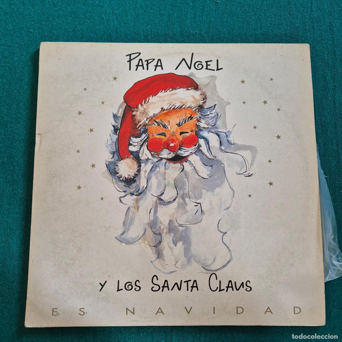 Discos de vinilo: Pap&aacute; Noel Y Los Santa Claus: Es Navidad