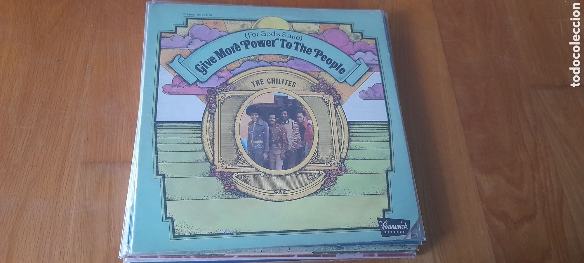 Discos de vinilo: The Chi Lites - Give more power to the people