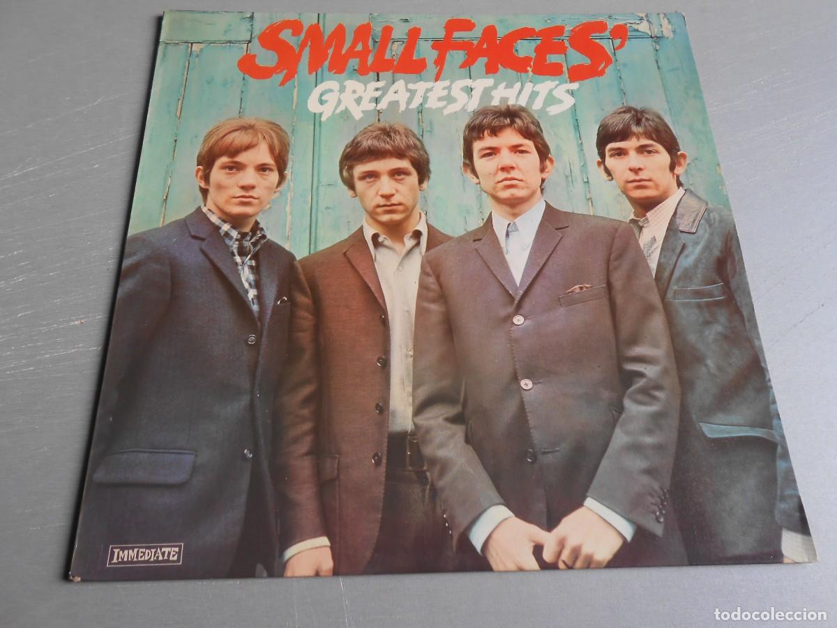 Discos de vinilo: SMALL FACES-GREATEST HITS-, LP, ITCHYCOD PARK + 11, A&Ntilde;O 1977, INMEDIATE SRL 410.001, MADE IN ENGLAND