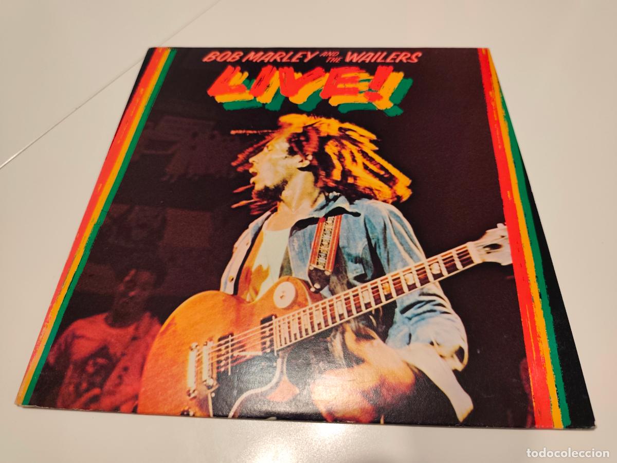 Discos de vinilo: Bob Marley And The Wailers &lrm;&ndash; Live!- (1979) LP disco vinilo