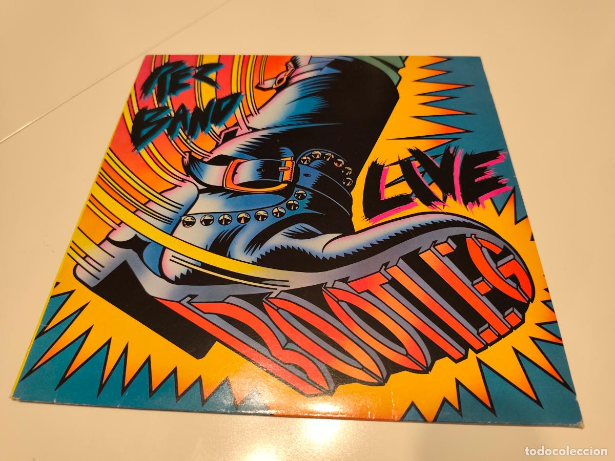 Discos de vinilo: Rez Band &ndash; Rez Band Live: Bootleg- (1984) LP disco vinilo