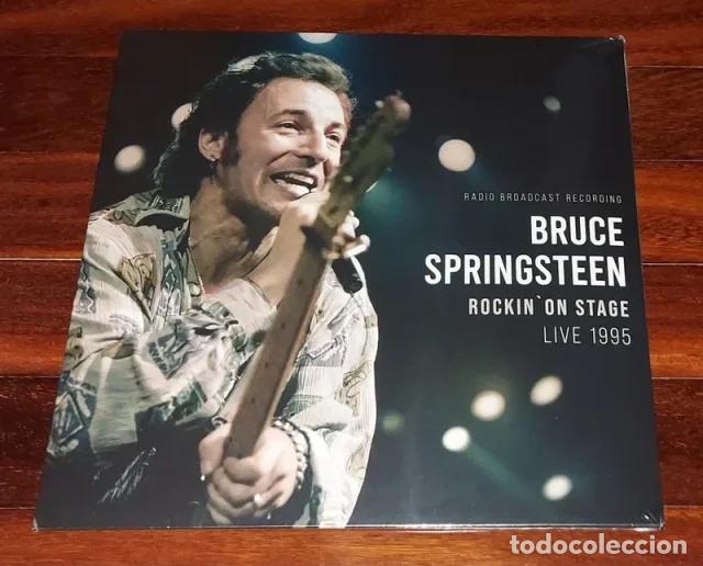 Discos de vinilo: BRUCE SPRINGSTEEN ROCKIN&acute;ON STAGE LIVE 1995 LP - Foto 1