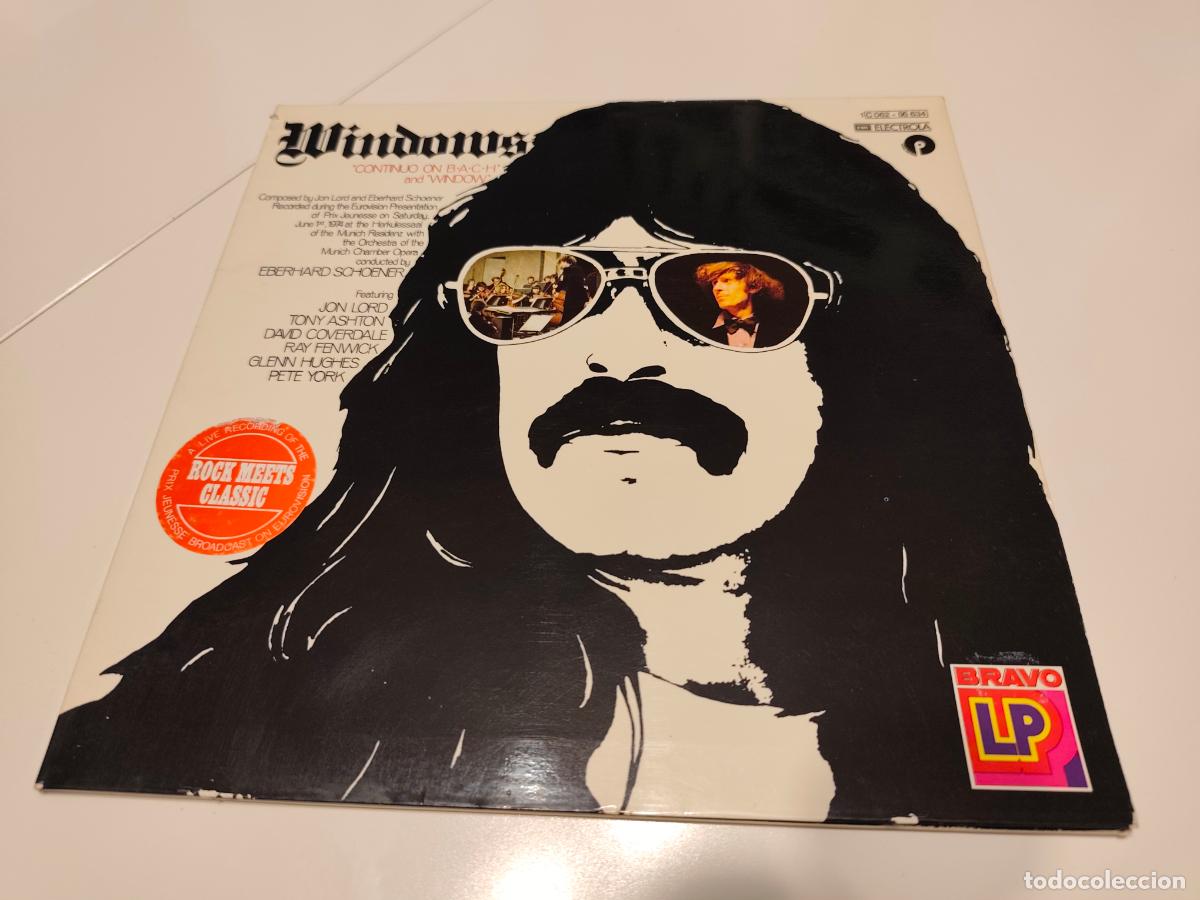 Discos de vinilo: Jon Lord &ndash; Windows- (1974) LP disco vinilo