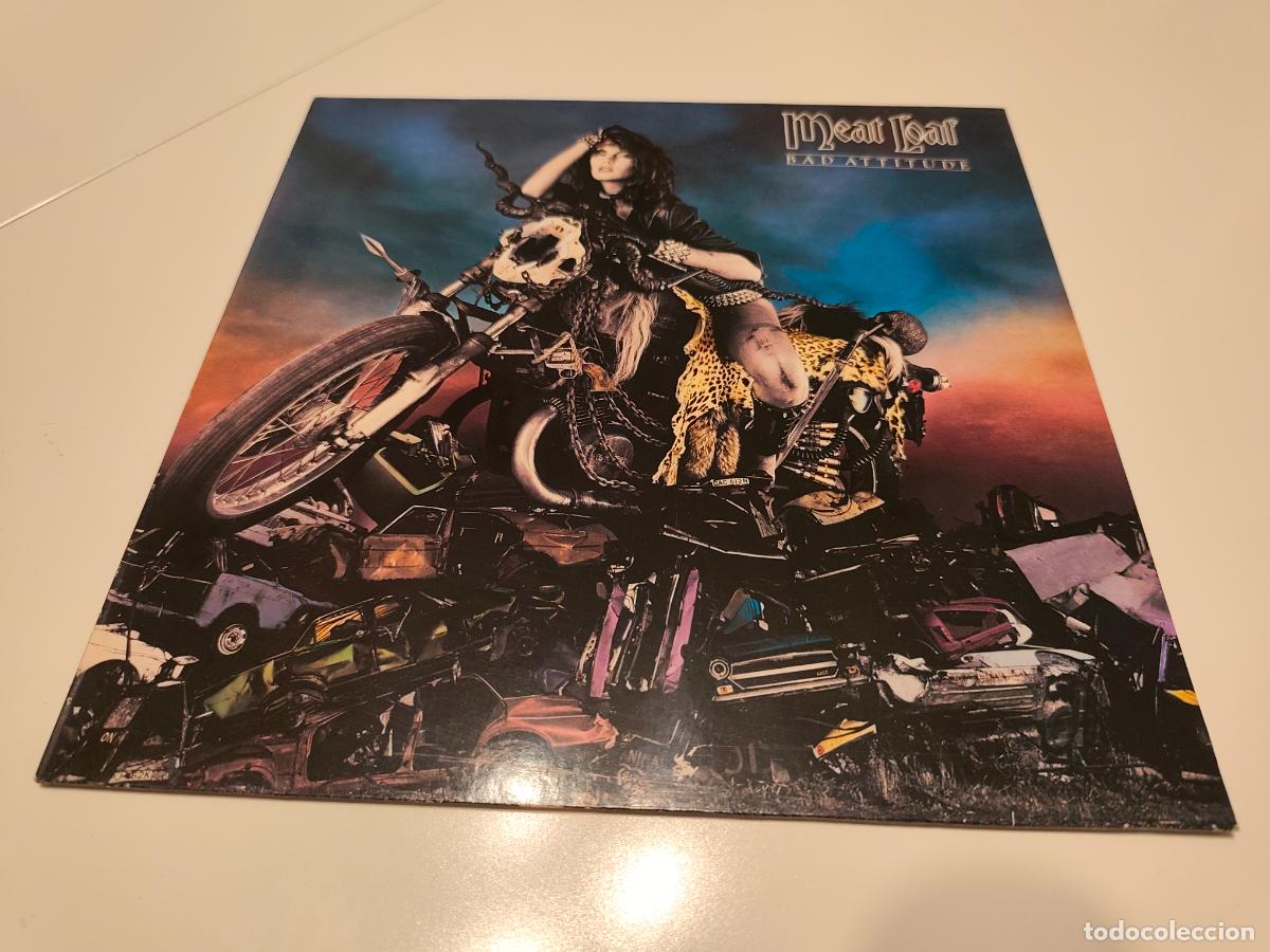 Discos de vinilo: Meat Loaf &ndash; Bad Attitude- (1984) LP disco vinilo