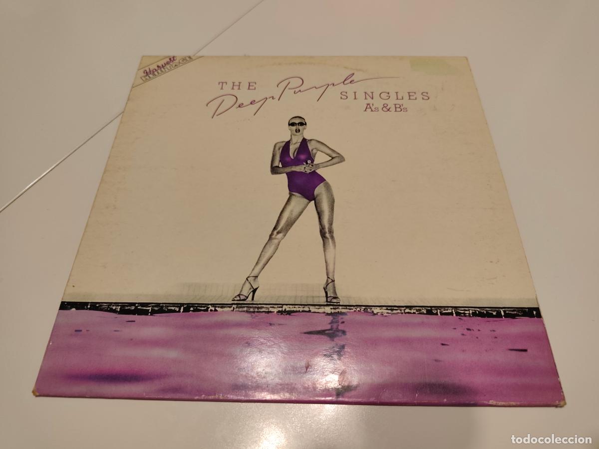 Discos de vinilo: Deep Purple &ndash; The Deep Purple Singles A's & B's- (1978) LP disco vinilo