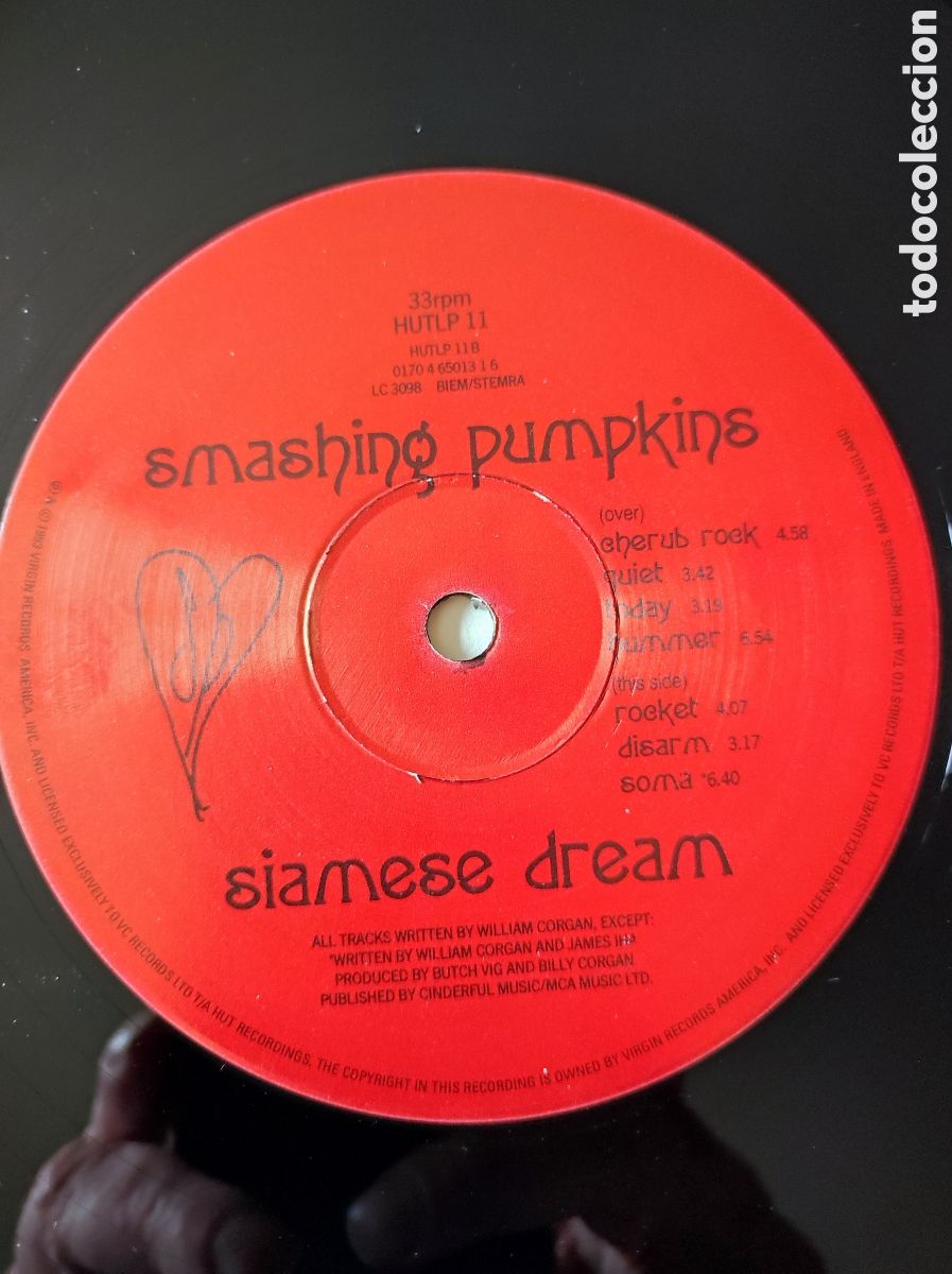 Discos de vinilo: SMASHING PUMPKINS - SIAMESE DREAM - Foto 5
