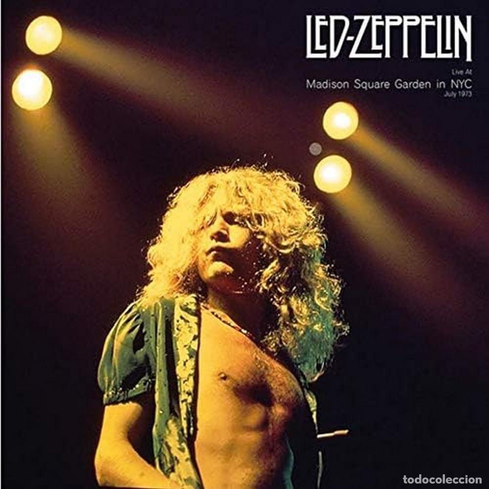 Discos de vinilo: LED ZEPPELIN. MADISON SQUARE GARDEN, NYC, JULIO DE 1973, DOBLE LP