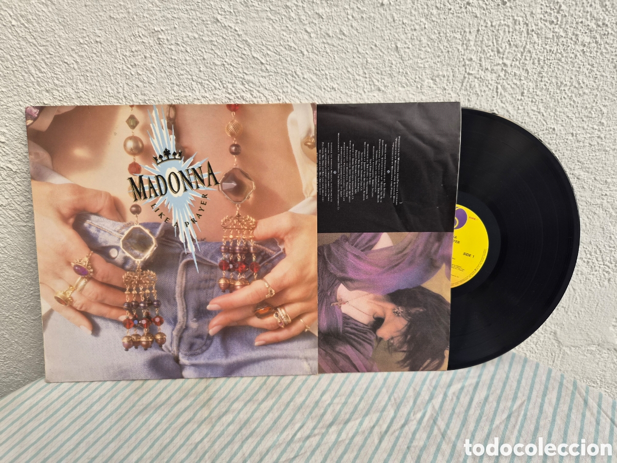 Discos de vinilo: ANTIGUO LP MADONNA LIKE A PRAYER ORIGINAL