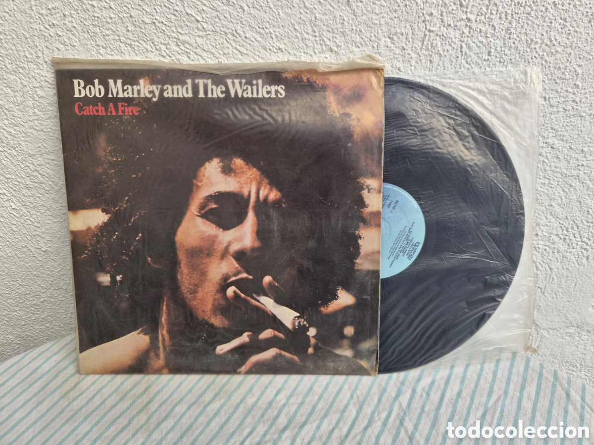 Discos de vinilo: ANTIGUO LP BOB MARLEY AND THE WAILERS CATCH A FIRE ORIGINAL