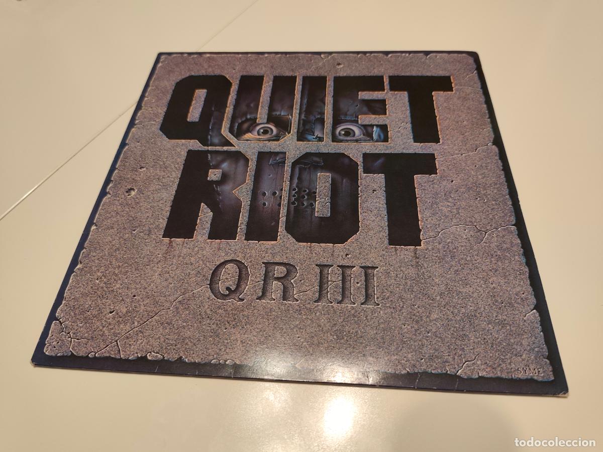 Discos de vinilo: Quiet Riot &ndash; QR III- (1986) LP disco vinilo