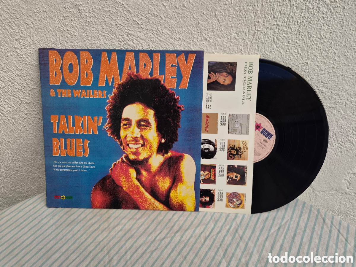 Discos de vinilo: ANTIGUO LP BOB MARLEY YHE WAILERS TALKIN' BLUES ORIGINAL