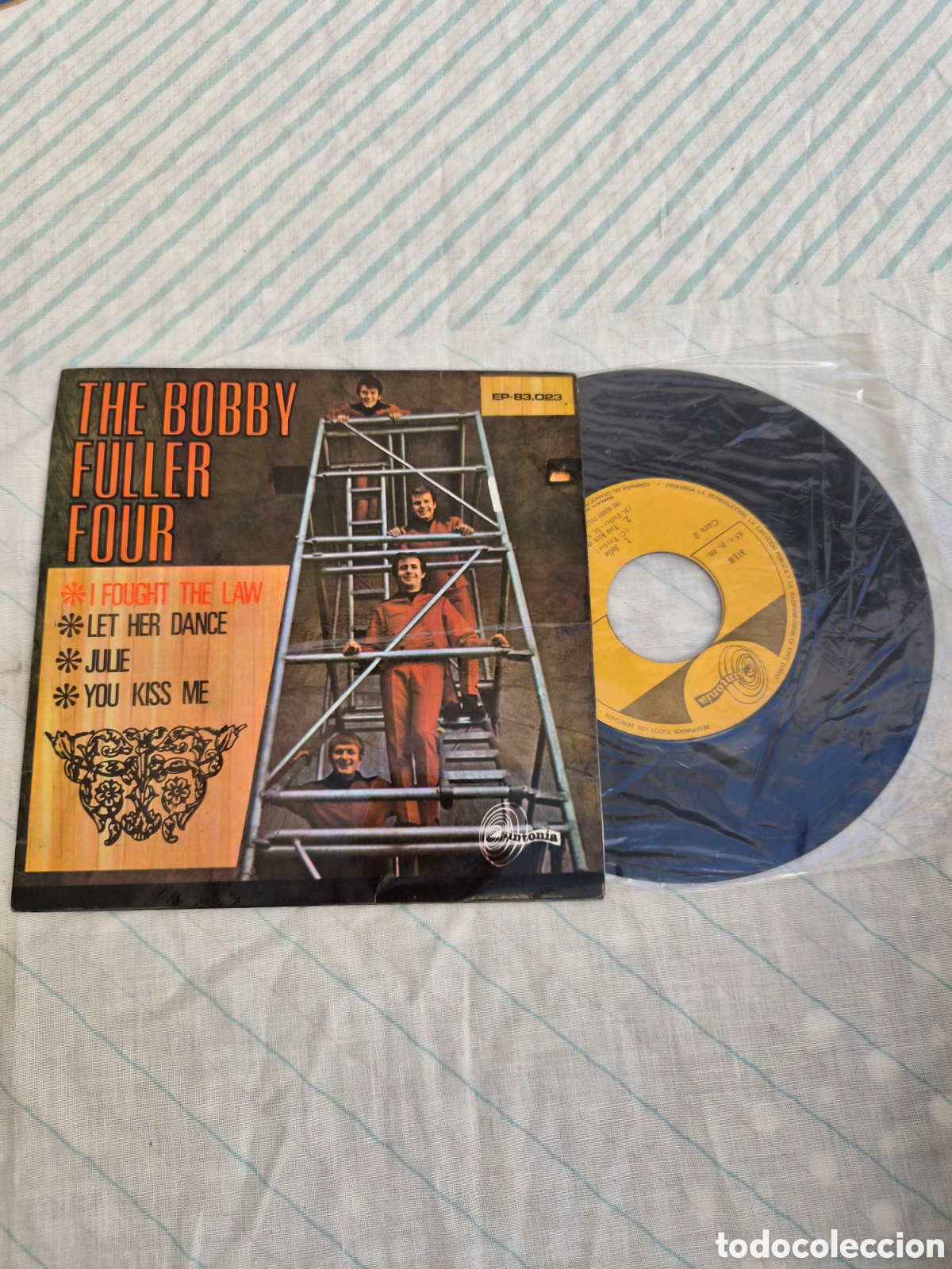 Discos de vinilo: ANTIGUO EP THE BOBBY FULLER FOUR ORIGINAL Y DIFICIL