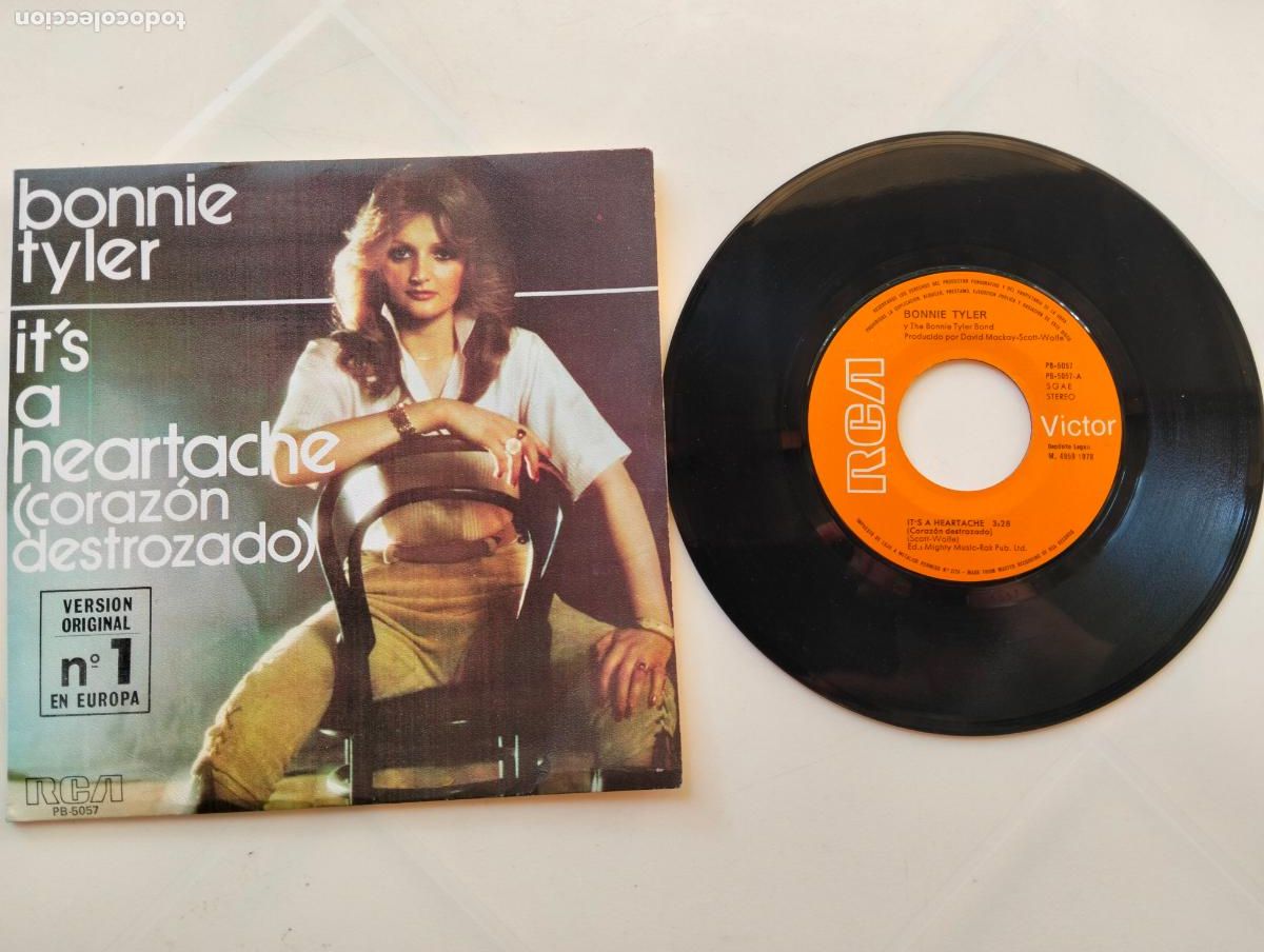 Discos de vinilo: BONNIE TYLER, IT'S A HEARTACHE, EDITA RCA, A&Ntilde;O 1978